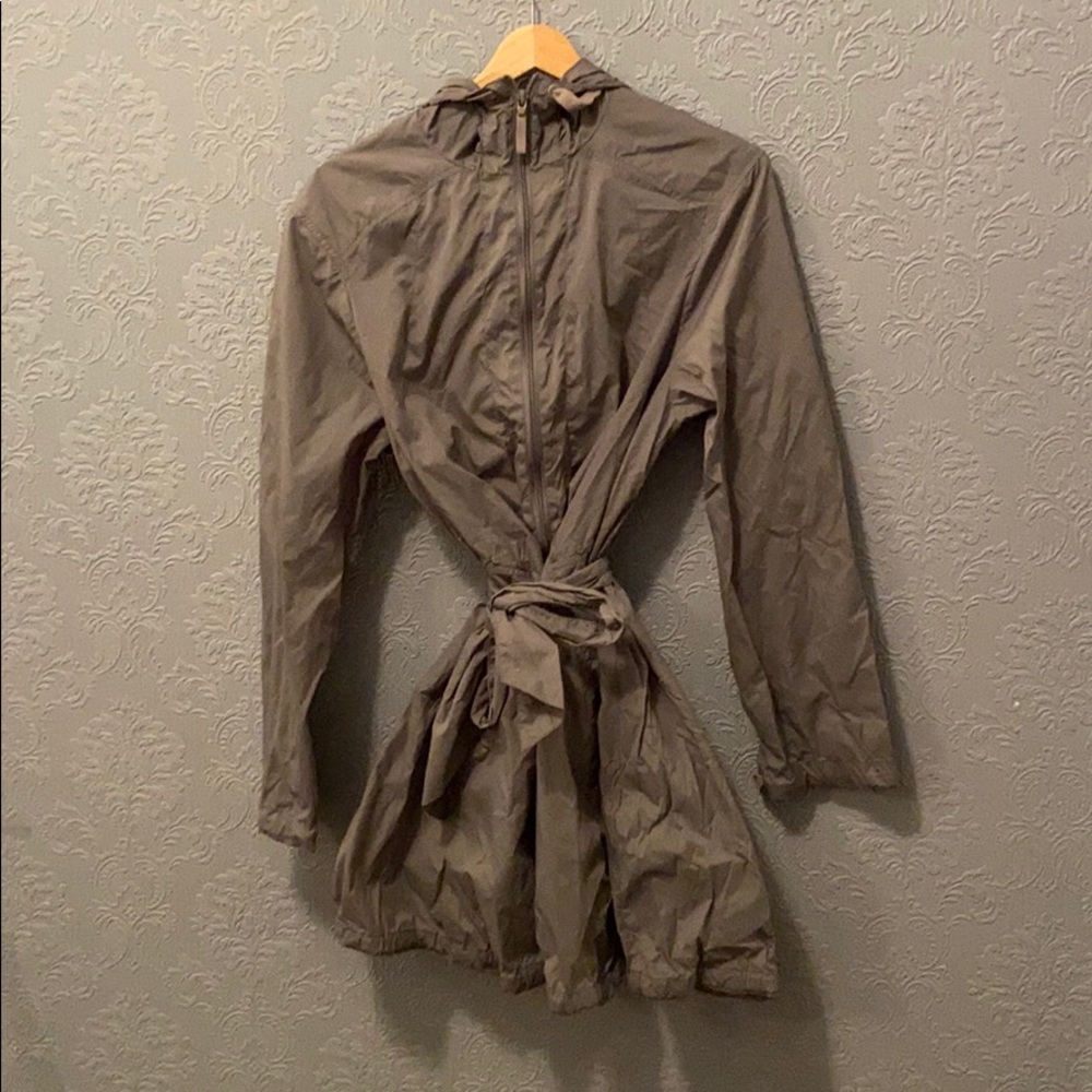 Part Two Grey Raincoat Shell